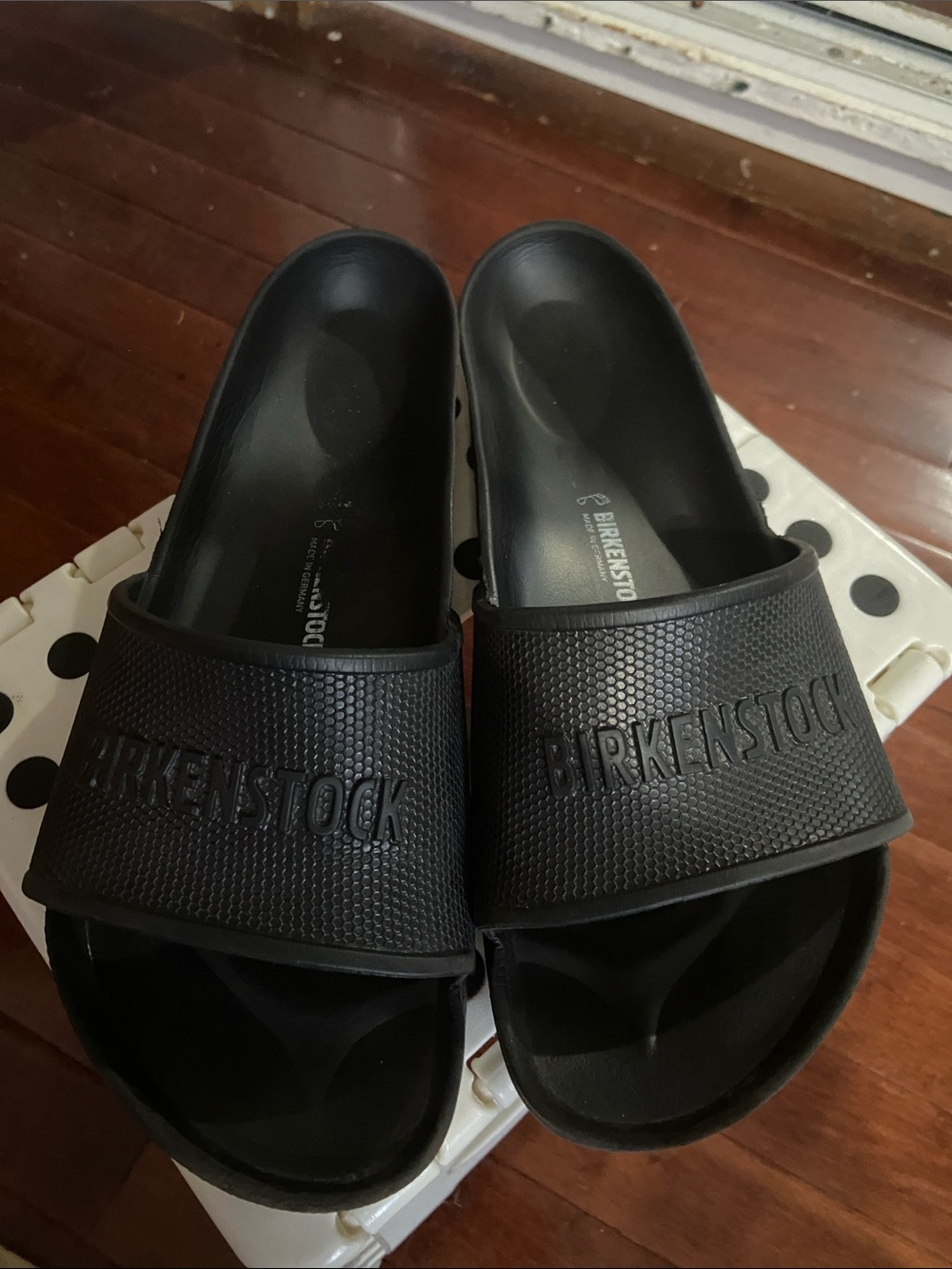 Birkenstock Black EVA Slide Sandals